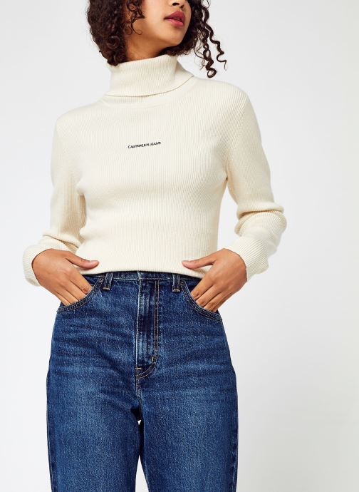Abbigliamento Accessori Micro Branding Roll Neck Sweater