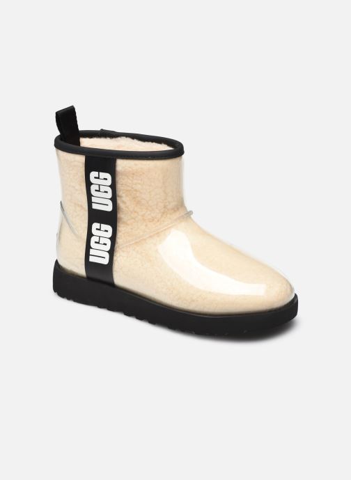 Bottines et boots UGG Classic Clear Mini Blanc vue détail/paire