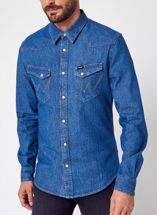 wrangler ls western shirt