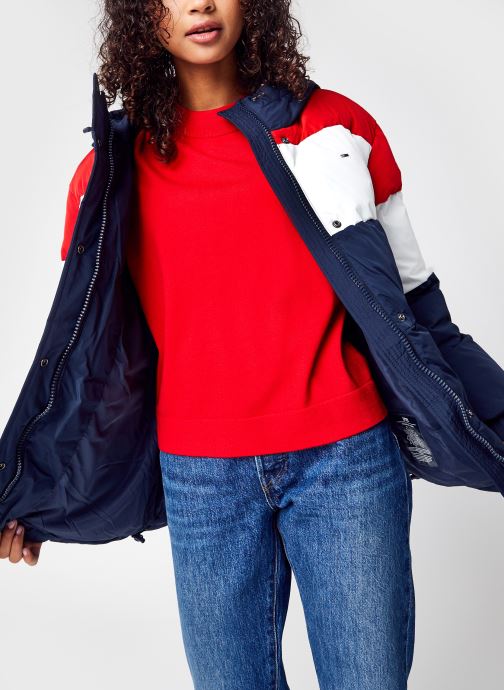 Kleding Accessoires Tjw Belted Colorblock Puffer