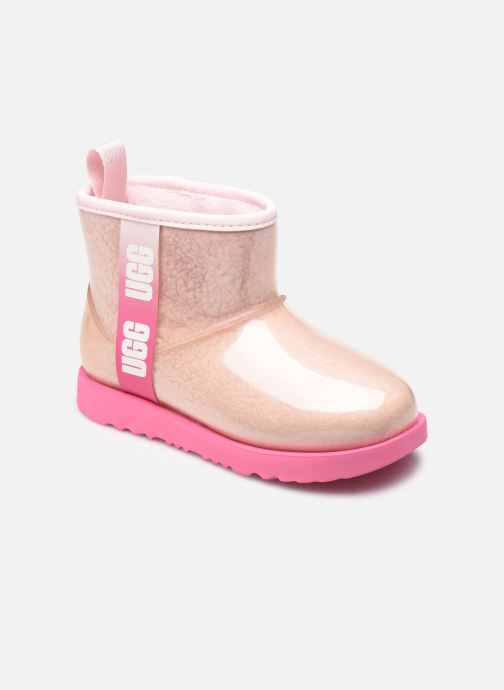 Stiefeletten & Boots UGG Classic Clear Mini II rosa detaillierte ansicht/modell
