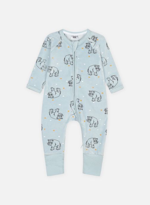 Dim Pyjama Zippé Coton Bio Bébé x2 
