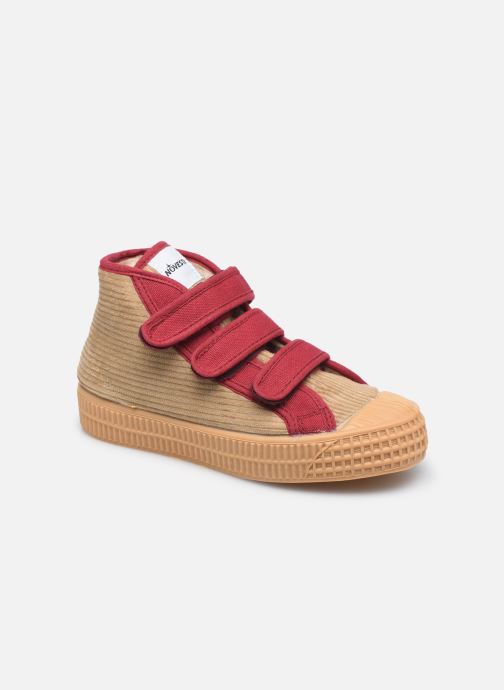 Sneakers Novesta Star Dribble Kid Velcro Corduroy Winter Beige vedi dettaglio/paio