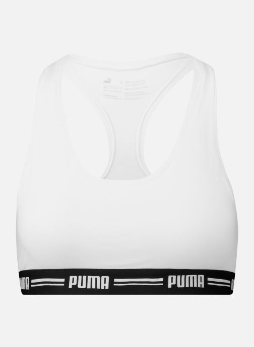 Vêtements Puma Socks Women Racer Back Top 1P Hang Blanc vue détail/paire