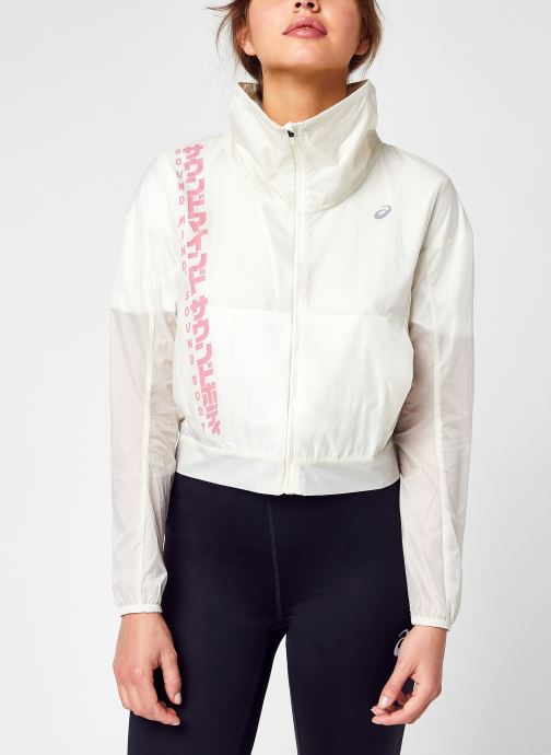 veste asics blanche