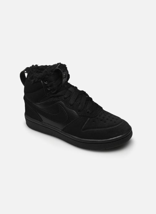 Sneaker Nike Court Borough Mid 2 Boot Ps schwarz detaillierte ansicht/modell