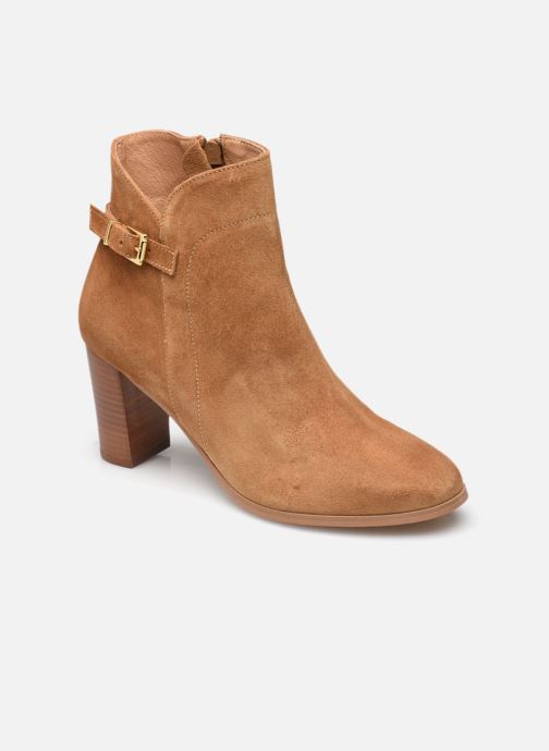boots femme rose