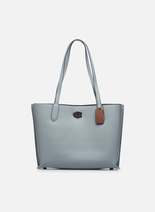 Handtaschen Taschen Colorblock Leather With Coated Canvas Signature Interior Willow Tote