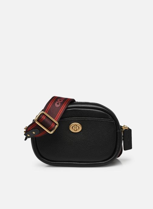 Handtassen Tassen Soft Pebble Leather Camera Bag With Leather And Webbing Strap
