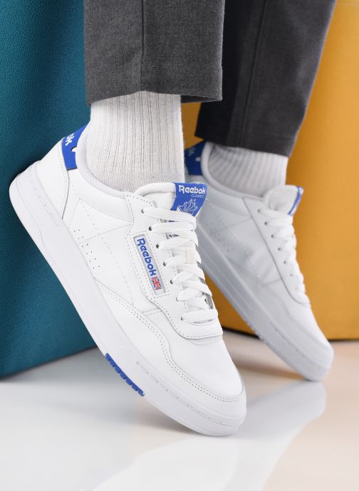 reebok white trainers men