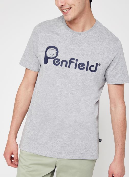 Kleding Accessoires Penfield Bear Chest Print T-Shirt