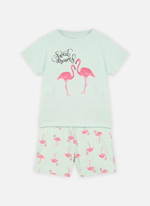 Kleding Accessoires Nkfnightset Ss Shorts Flamingo Noos