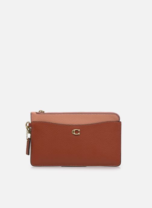 Portemonnaies & Clutches Taschen Colorblock leather l-zip wristlet