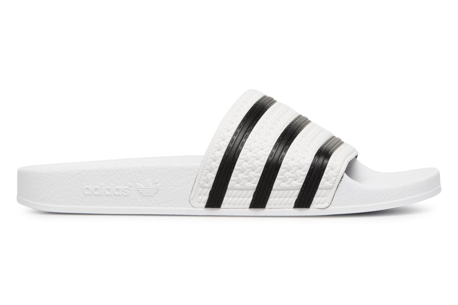 Uomo Adidas Originals Adilette Sandali E Scarpe Aperte Bianco | eBay