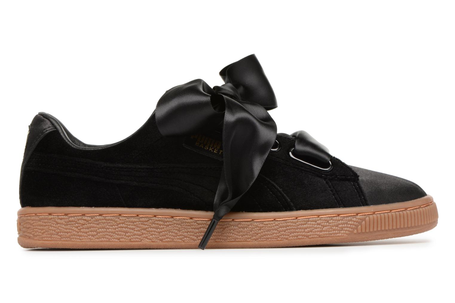 puma suede heart donna marrone