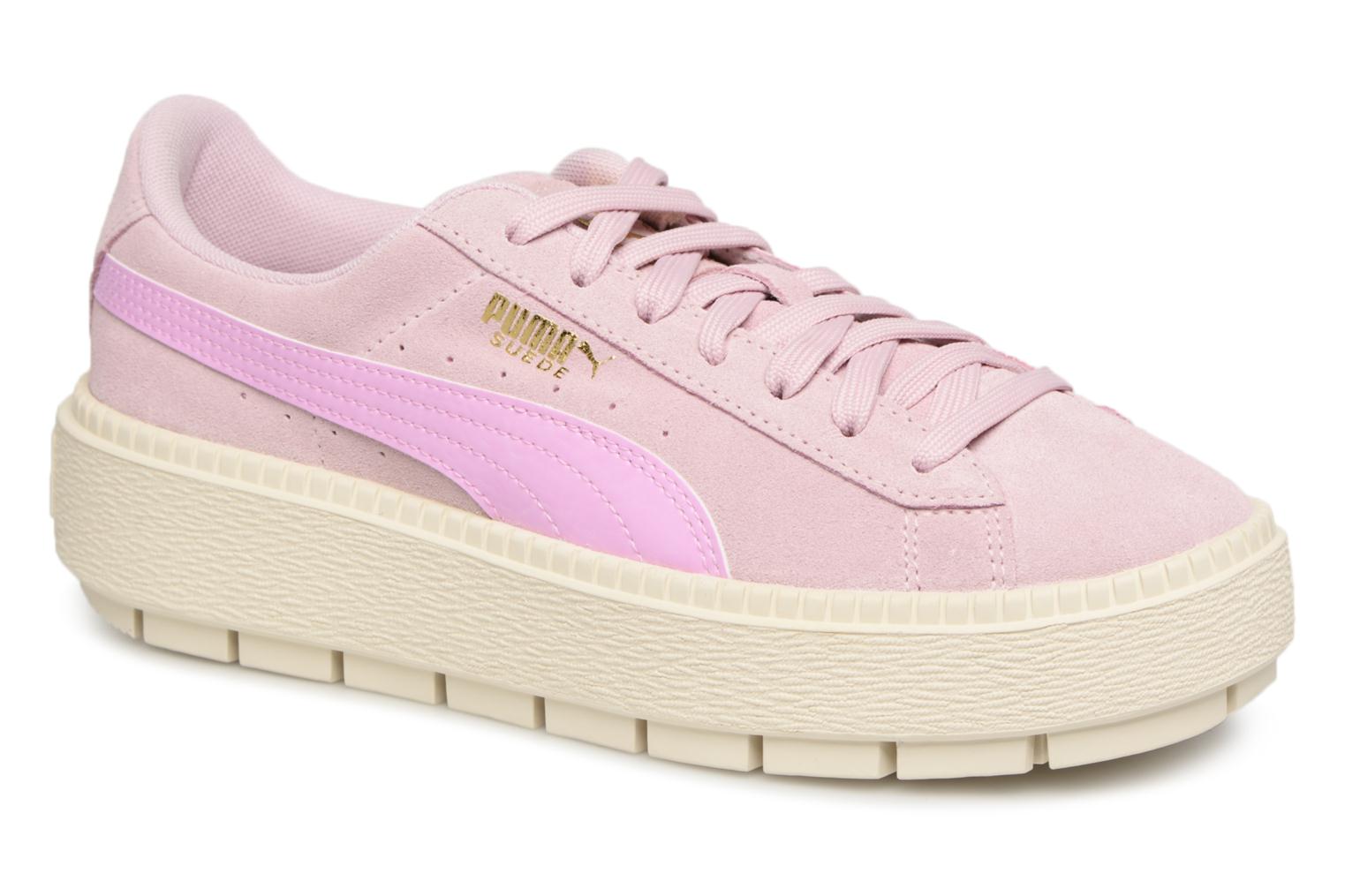 Suede Platform Trace Jr par Puma