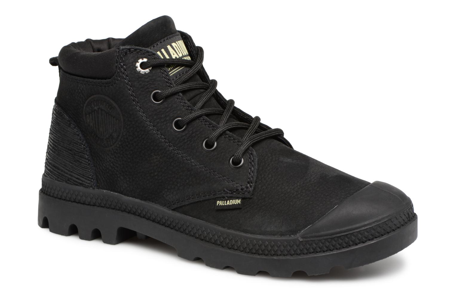 Low Cuff Lea W par Palladium
