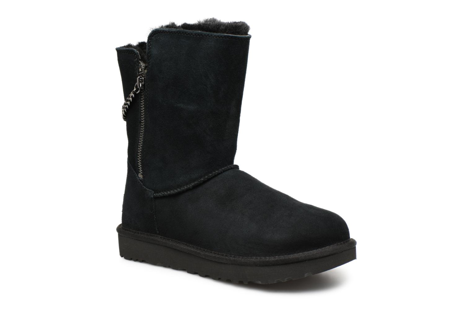 W Classic Short Sparkle Zip par UGG