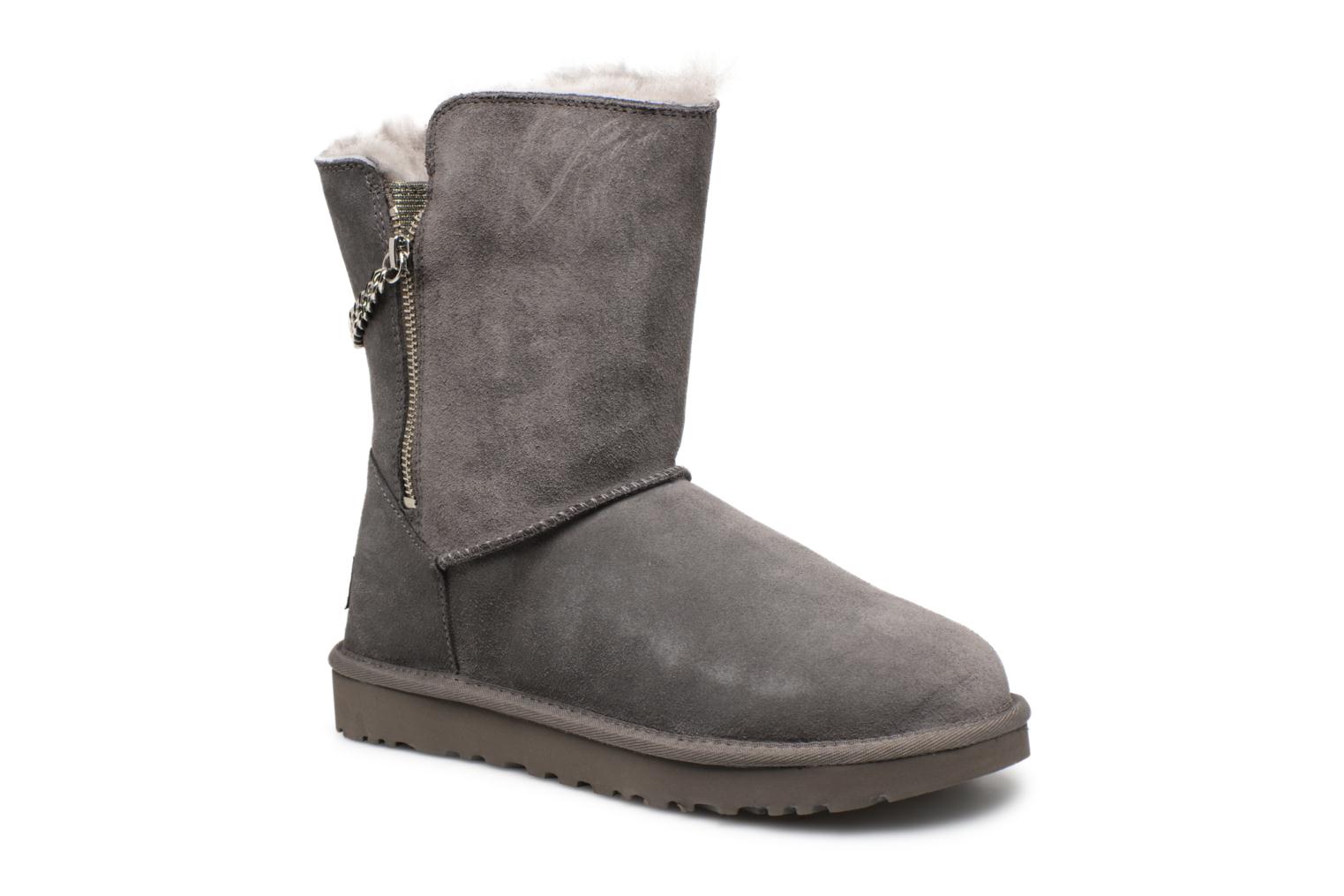 W Classic Short Sparkle Zip par UGG