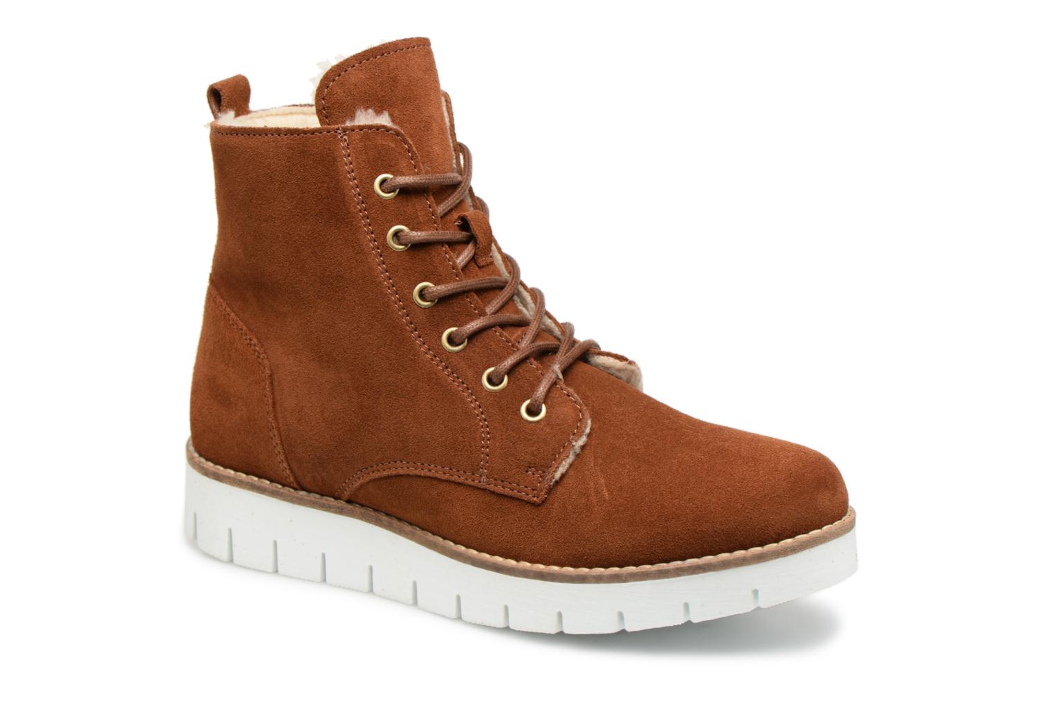 VmMella leather boot par Vero Moda