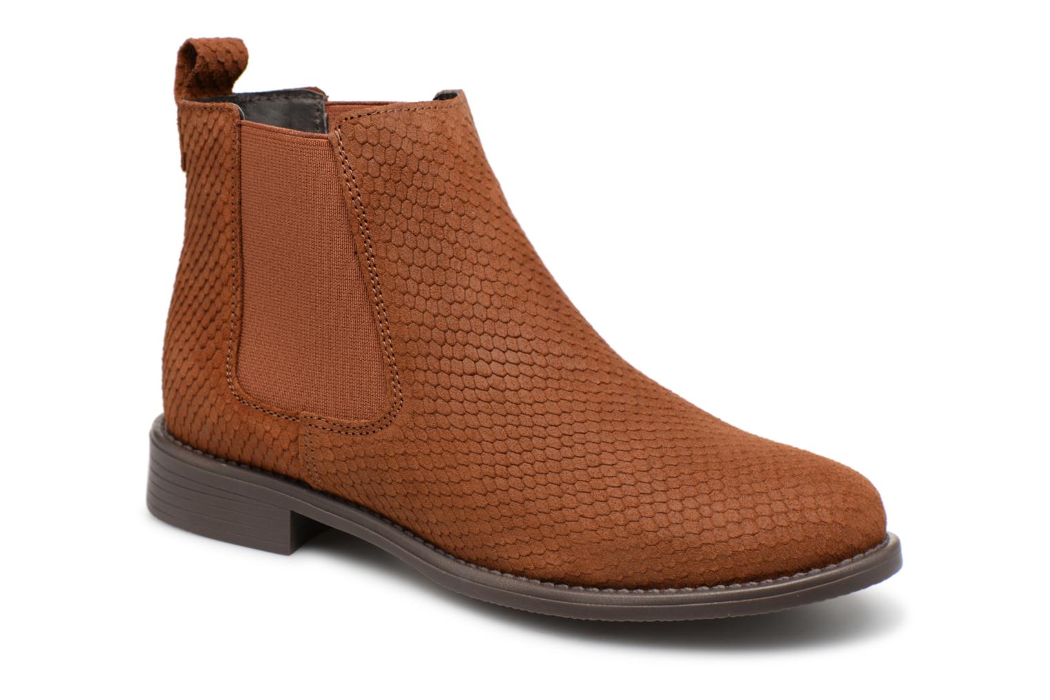 VmNilla Leather boot par Vero Moda