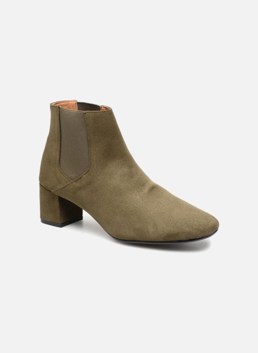 BOTTINES TALON SUEDE par Monoprix Femme