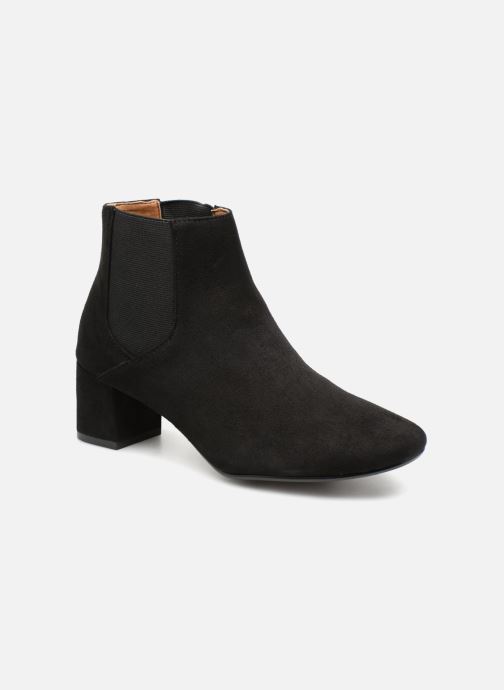 BOTTINES TALON SUEDE par Monoprix Femme