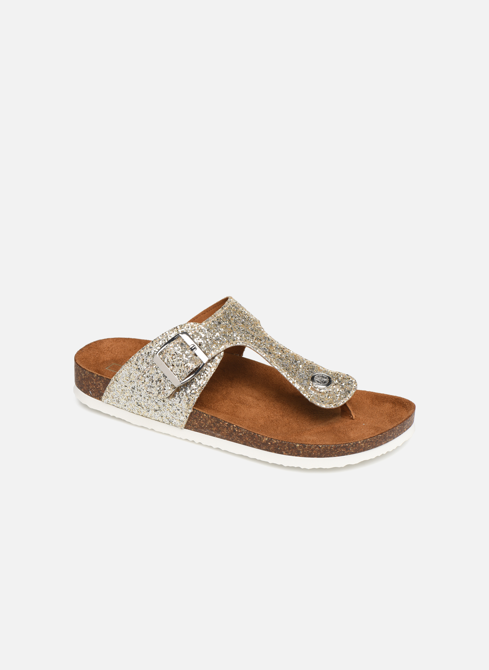 onlMATHILDA METALLIC TOE SPLIT SANDAL par ONLY