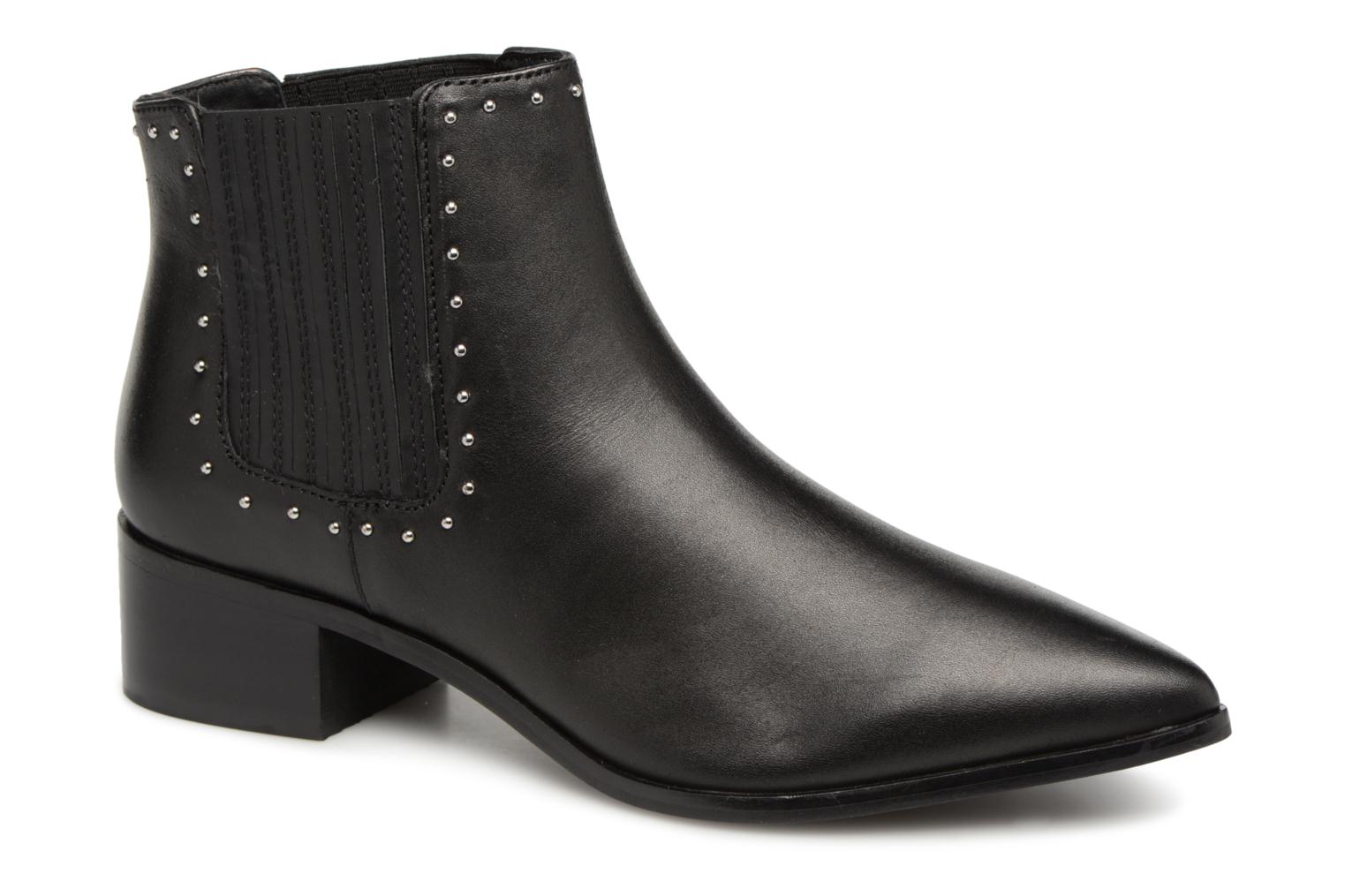 BOOTS CUIR CLOUTEE par Monoprix Premium