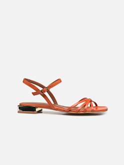 Riviera Couture Sandales Plates #1 - Orange