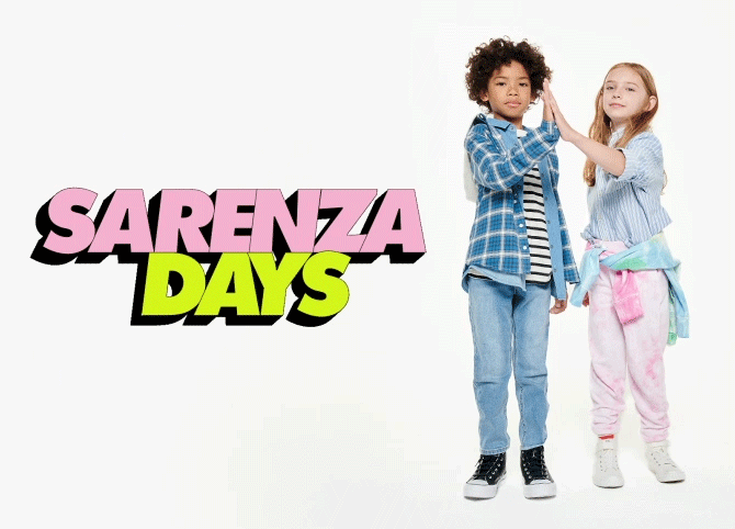Sarenza Days - Kinderen PE24