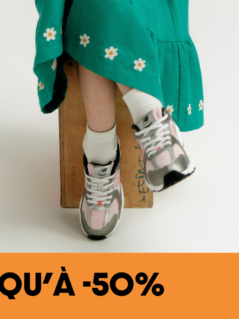 Sarenza chaussures et sacs pour enfant en soldes jusqu'à -50%